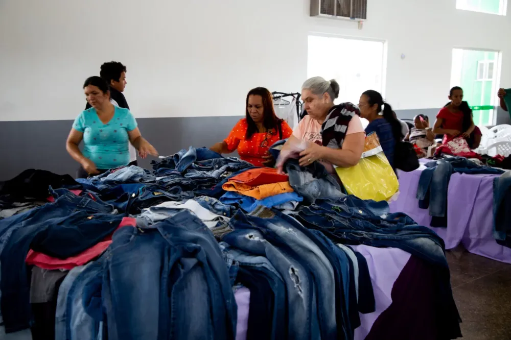 Assistência Social realiza mais uma edição do Bazar Solidário “Mãos Amigas”