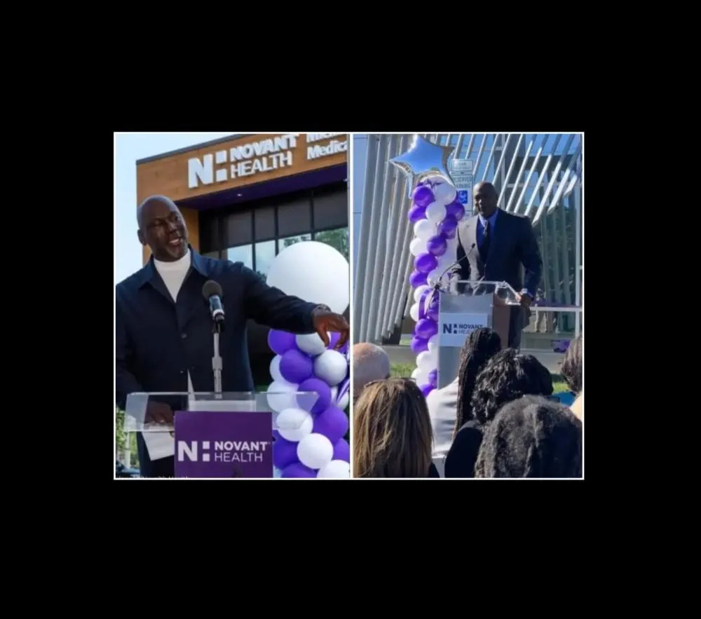 Michael Jordan inaugura quarta clínica médica para pessoas sem plano de saúde