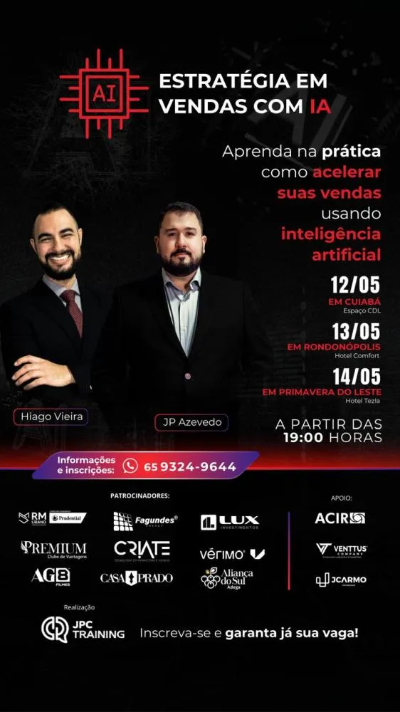 Imersão em Cuiabá busca ajudar empresário a superar dificuldades e inovar