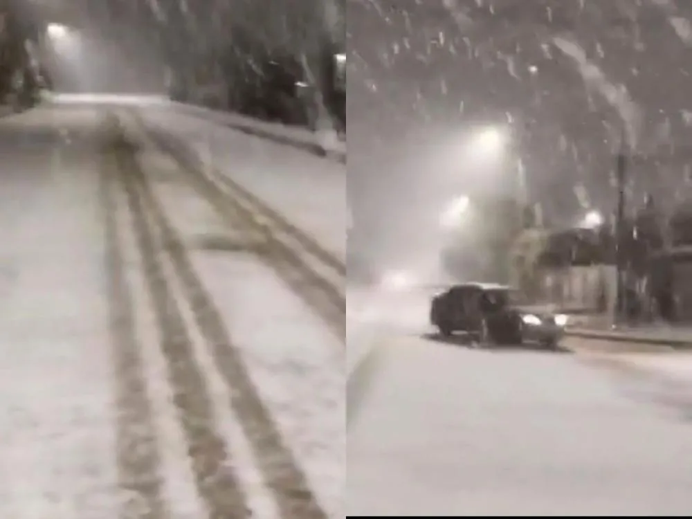 Buenos Aires vive momento histórico com neve rara após 17 anos O fenômeno impressionante havia sido registrado pela última vez em julho de 2007, mas voltou a impactar a população