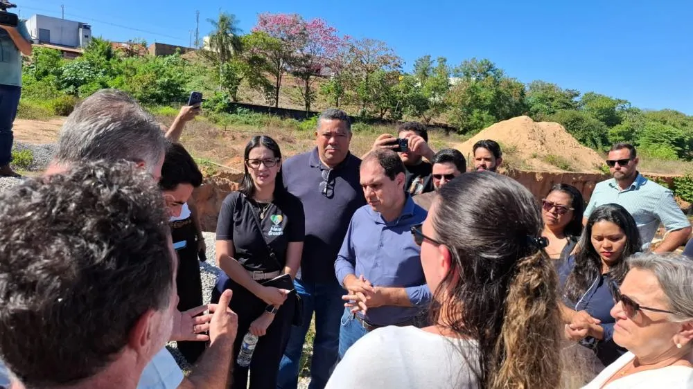 Chico Guarnieri lidera visita técnica e lança obras do Lago Azul em Barra do Bugres