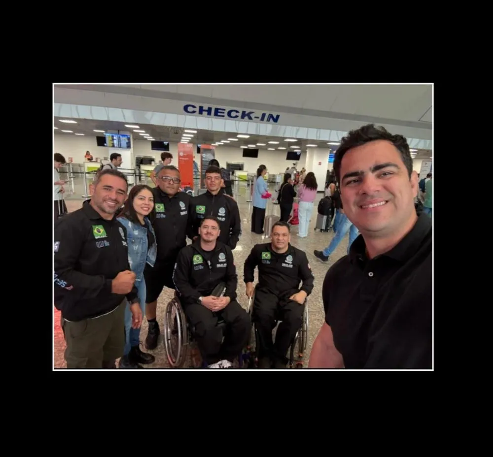 ESPORTE E INCLUSÃO SOCIAL:Equipe de Barra do Garças embarca para Mundial de Jiu-Jitsu Paradesportivo na China com apoio da PD Virginia Mendes