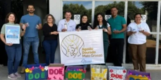 HMCJ e unidades de saúde arrecadaram quase 300 potes de vidro que serão repassados ao banco de leite materno da Santa Casa de Rondonópolis