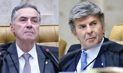 Barroso e Fux discutem em sessão no STF: “Não está sendo fiel aos fatos” Ministros tiveram desentendimento sobre mudança de relatoria de processo