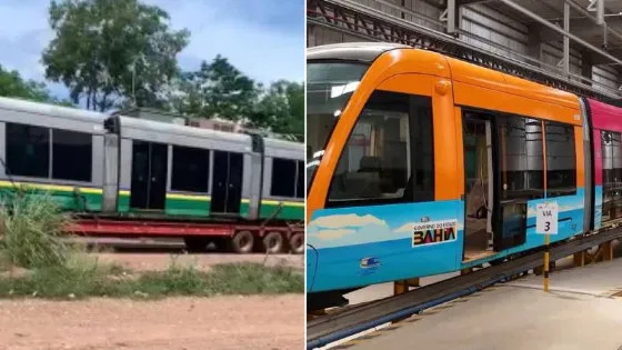 VLT de Mato Grosso é retomado na Bahia após fracasso local Trens do VLT estão em São Paulo e seguem para Salvador em dezembro