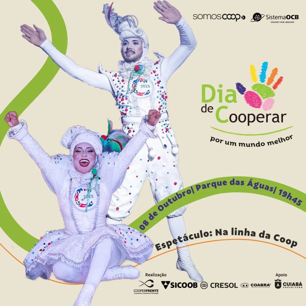 A COOPERFRENTE – Cooperativa de Profissionais Atuantes em Consultoria, Instrutoria e Educação, em parceria com o Sistema OCB/MT