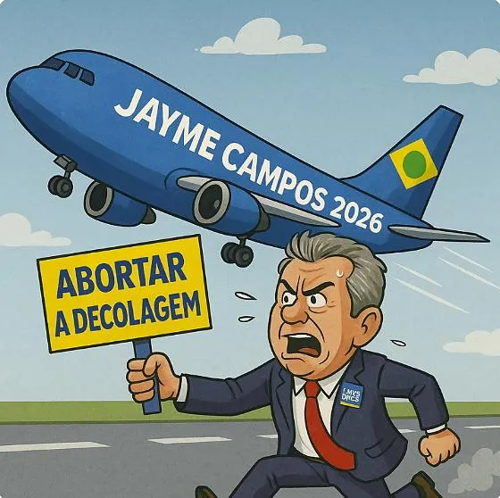 Jayme Campos não espera 2026 e já está em pré-campanha Jayme Campos faz aceno ao Palácio Paiaguás e inicia articulações mirando 2026