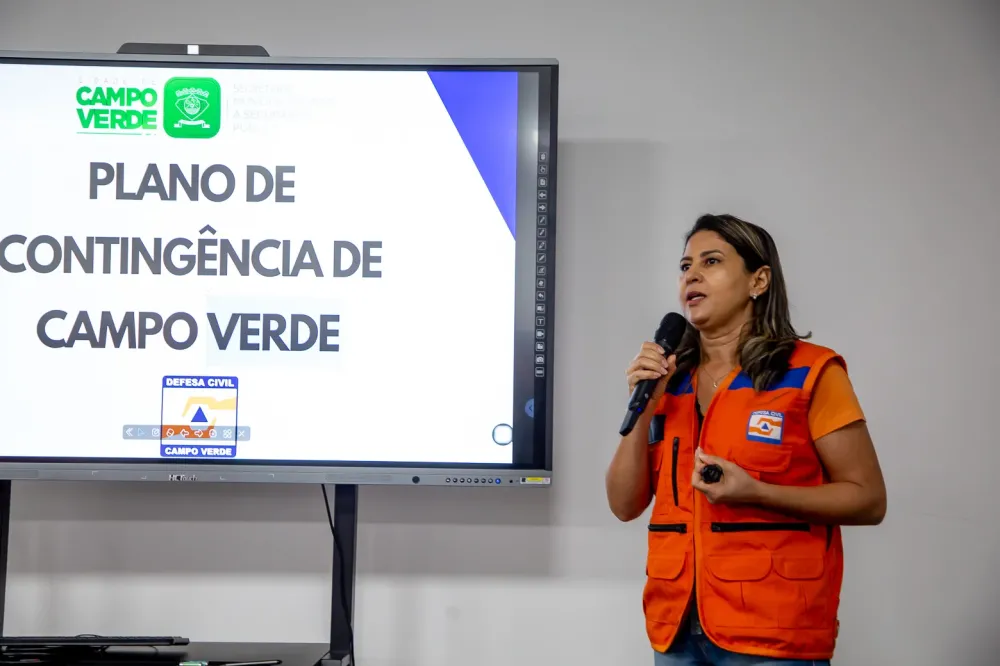Defesa Civil de Campo Verde apresenta Plano de Contingência durante audiência pública