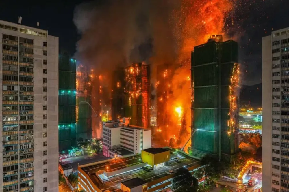 Há mais de 270 pessoas desaparecidas após incêndio em Hong Kong