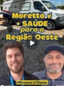 🦷🚑 Fico muito feliz em saber que a ambulância odontológica a Unidade Odontológica Móvel (UOM) está contribuindo de forma concreta para a saúde bucal da população de Mirassol d’Oeste!