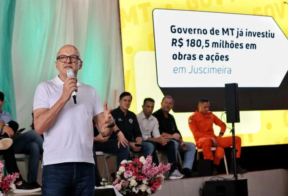 Juscimeira recebe mais R$ 9,7 milhões em obras e investimentos do Governo de MT Entre os investimentos anunciados estão convênios para recuperação do asfalto urbano da cidade, construção de calçadas e reforma da Feira Livre