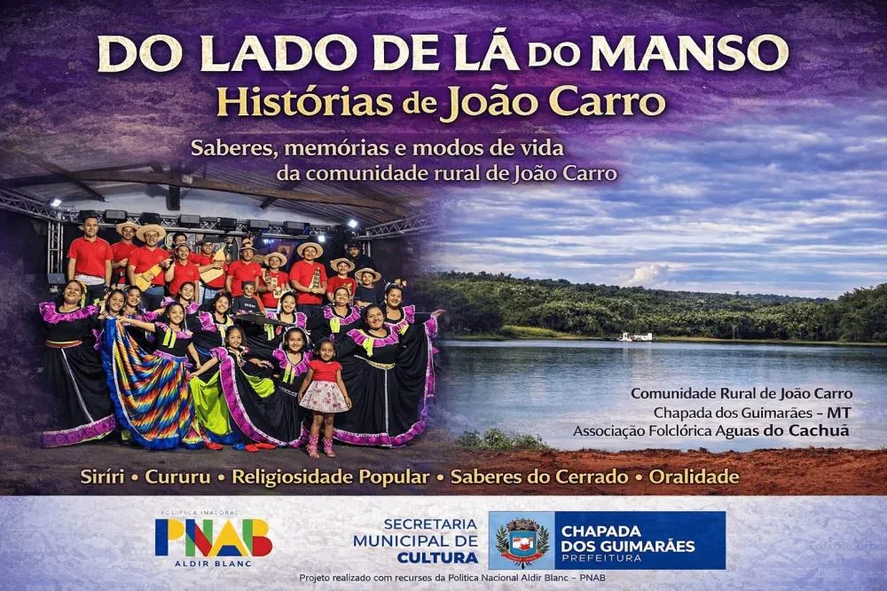 ÁUDIO Projetos sonoros registram memórias, saberes e celebrações tradicionais de Chapada dos Guimarães Produções culturais apoiadas pela PNAB documentam práticas comunitárias, oralidades e manifestações do meio rural do município.