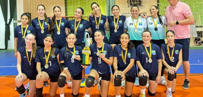 Equipe de Campo Verde conquista título em competição que abriu a temporada do vôlei em 2025