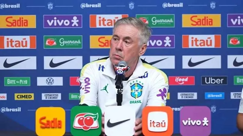 Ancelotti envia à Fifa lista de pré-convocados da Seleção para a Copa do Mundo; Veja nomes