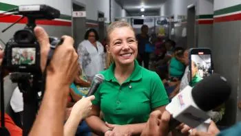 Flávia comemora anulação da eleição para presidente da Câmara de VG; 'muita alegria'