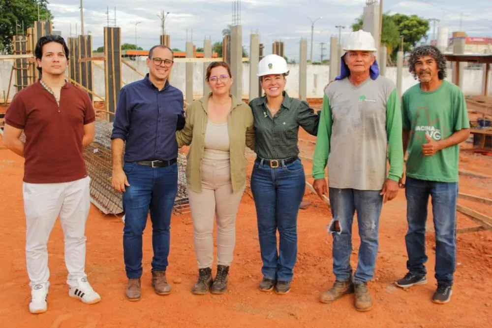 Prefeita vistoria obras do CER II e destaca avanço da reabilitação especializada em Várzea Grande