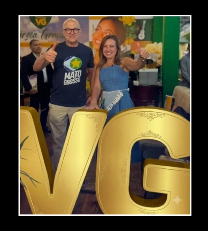 Coluna Anamaria: Parceria de sucesso: Governador Otaviano Pivetta prestigia o stand de Várzea Grande comandado por Flávia Moretti na FIT Pantanal