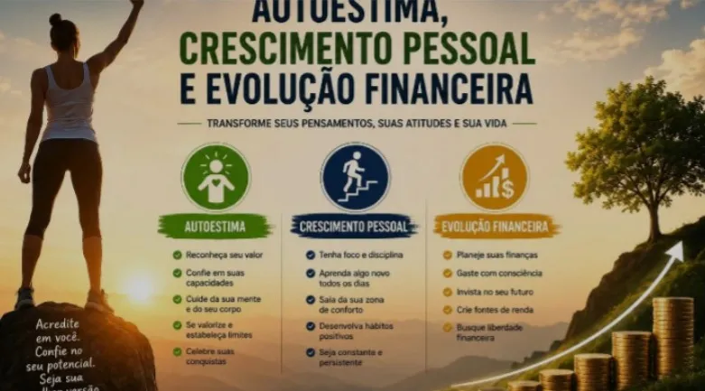 Autoestima, Crescimento Pessoal e Evolução Financeira