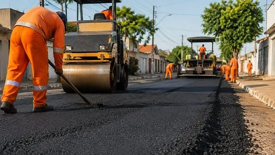 Prefeitura de VG firma contrato de R$ 1,5 milhão para pavimentação de ruas no Joaquim Curvo