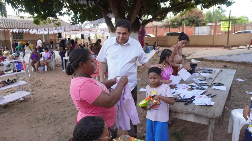 Mais de mil pessoas são atendidas em edição do Bazar Solidário em Várzea Grande 
