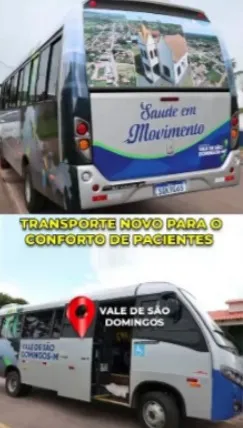 🚍 Mais saúde e dignidade para Vale de São Domingos! Com nossa emenda parlamentar, entregamos um ônibus novo e confortável para o transporte seguro de pacientes em tratamento em outras cidades, como Cuiabá. Os depoimentos do secretário de Saúde, Ronaldo Cruz, e do motorista Carlos Bastos mostram o im