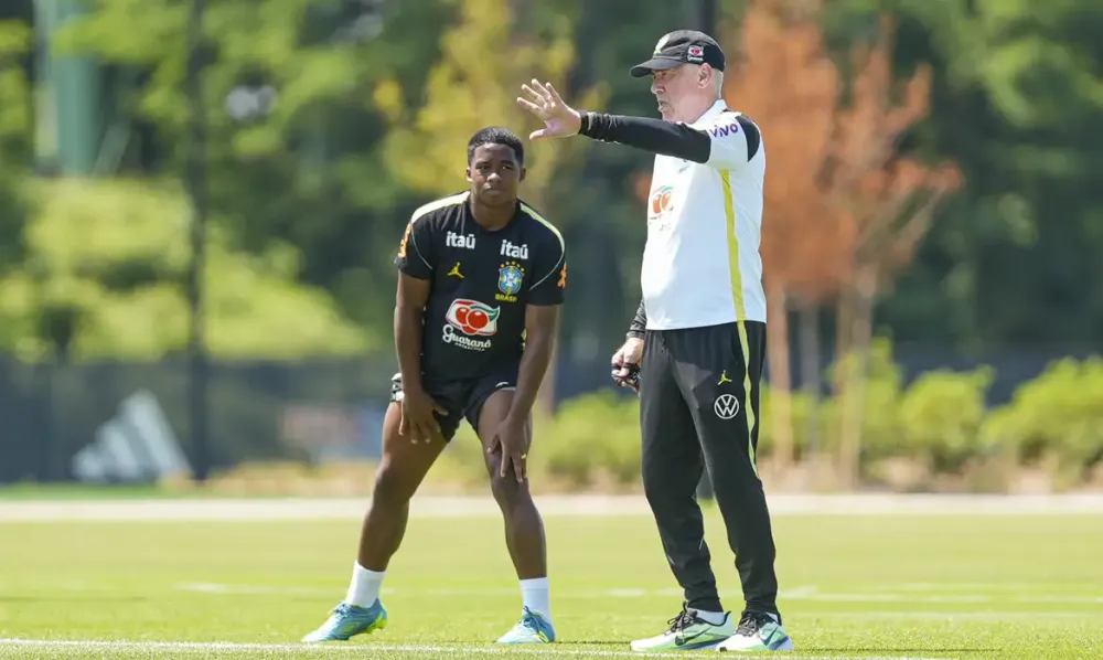 Ancelotti projeta mudanças na Seleção Brasileira para duelo contra o Haiti e pede paciência com Endrick