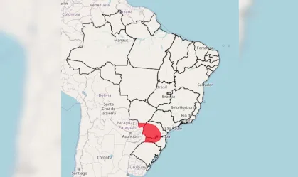 Alerta de tornado e microexplosão: veja áreas que podem ser afetadas hoje Região de baixa pressão, em conjunto com o jato subtropical, contribui para a formação de tempestades fortes e tornados