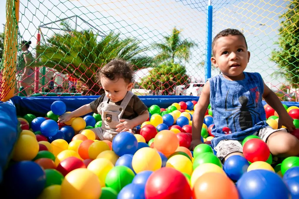 Neste sábado tem festa para a criançada na Área de Lazer Recanto do Sol