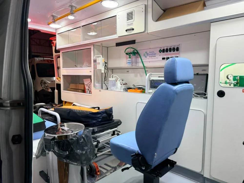  Entregamos mais uma ambulância! Dessa vez, o benefício vai direto para o município de Nova Lacerda.