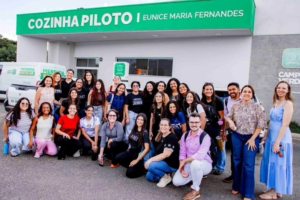 Alunos e professores da UFMT conhecem estrutura educacional de Campo Verde