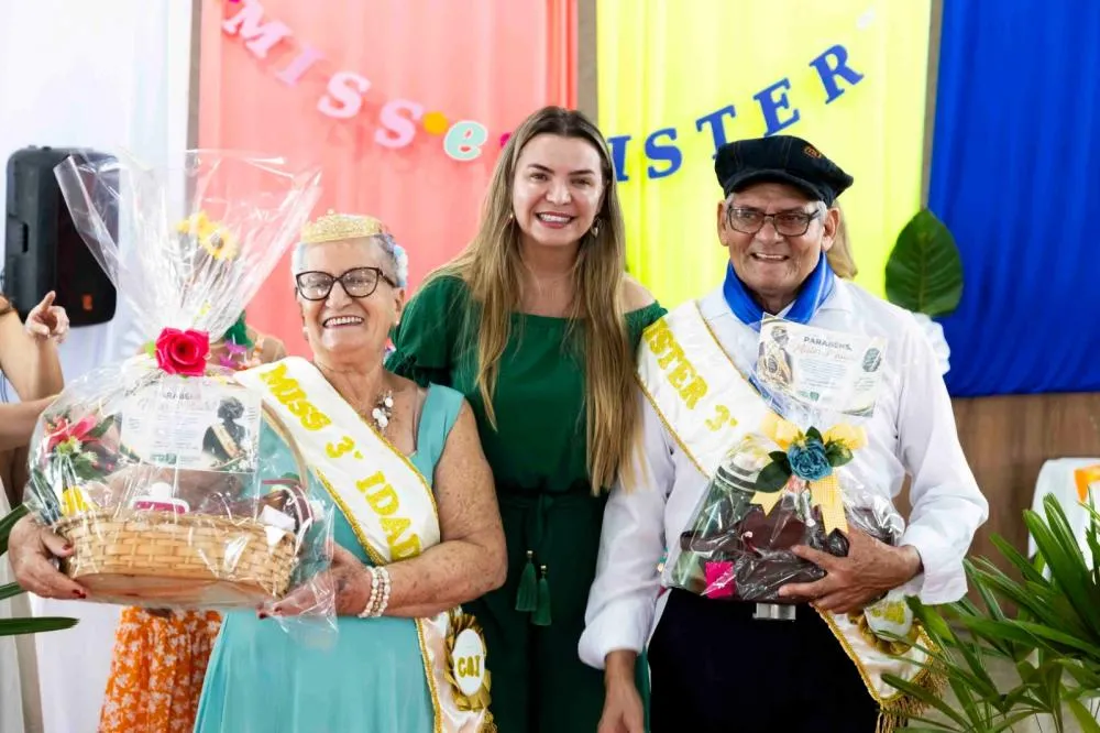 Idosos elegem Miss e Mister Terceira Idade