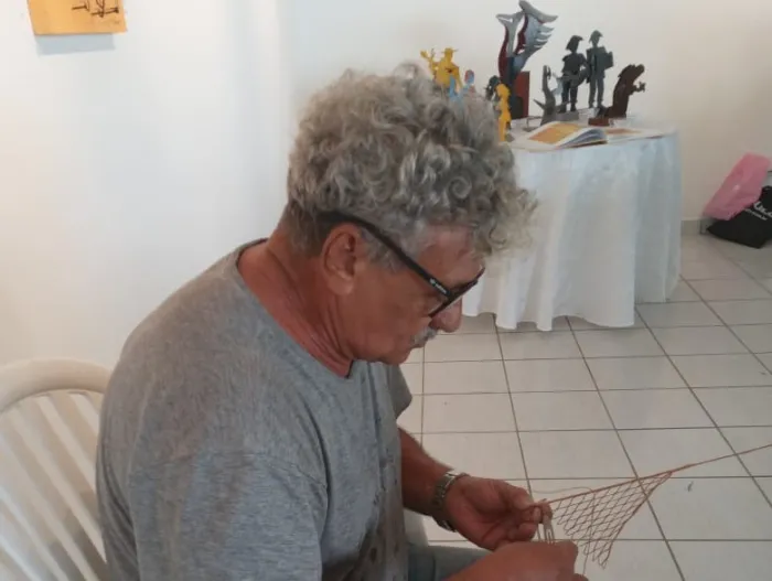Oficina de renda filé capacita artesãos na FCJA