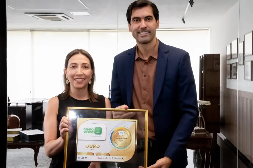 Campo Verde recebe Selo Ouro do Programa Qualidade em Transparência