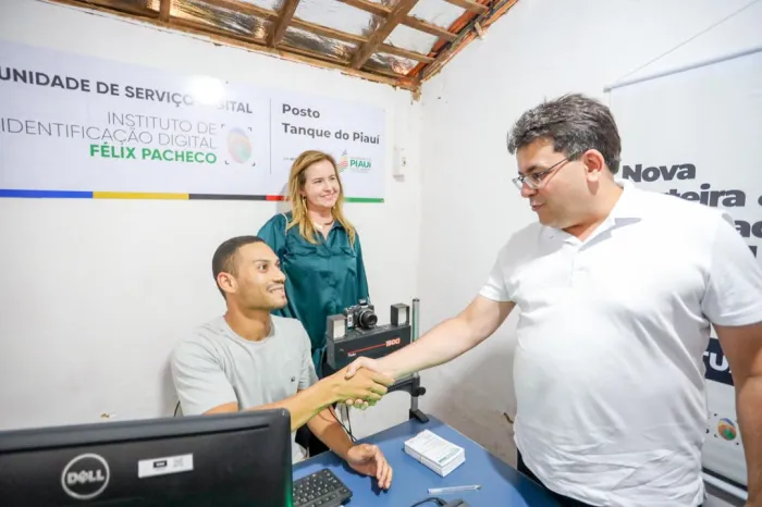 Instituto de Identificação chega ao 100º município piauienseTanque do Piauí recebeu a 118ª unidade do instituto, consolidando o estado como líder nacional na emissão da nova Carteira de Identidade.