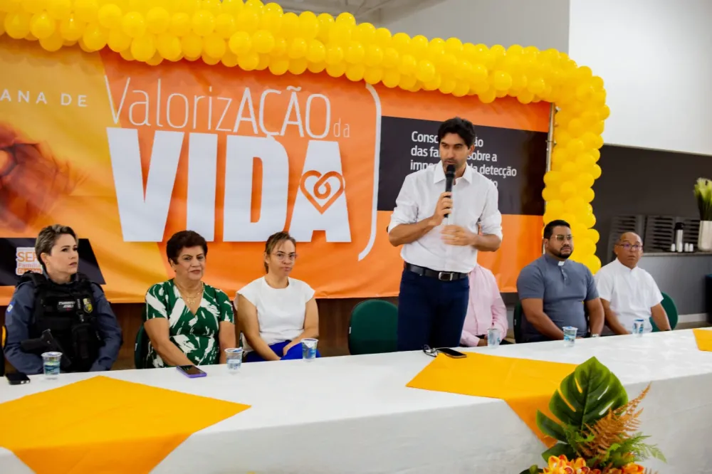 Com acolhimento e palestra, Semana de Valorização da Vida é oficialmente aberta