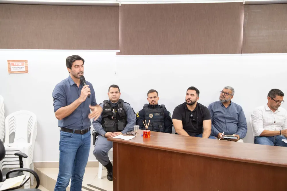 Acidentes de trânsito são tema de reunião entre Poder Público e lideranças de Campo Verde