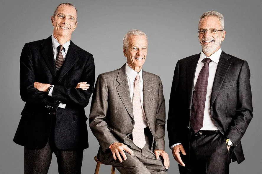 Lemann, Telles e Sicupira, chamados de ‘trio 3G’, venderam participações na gestora