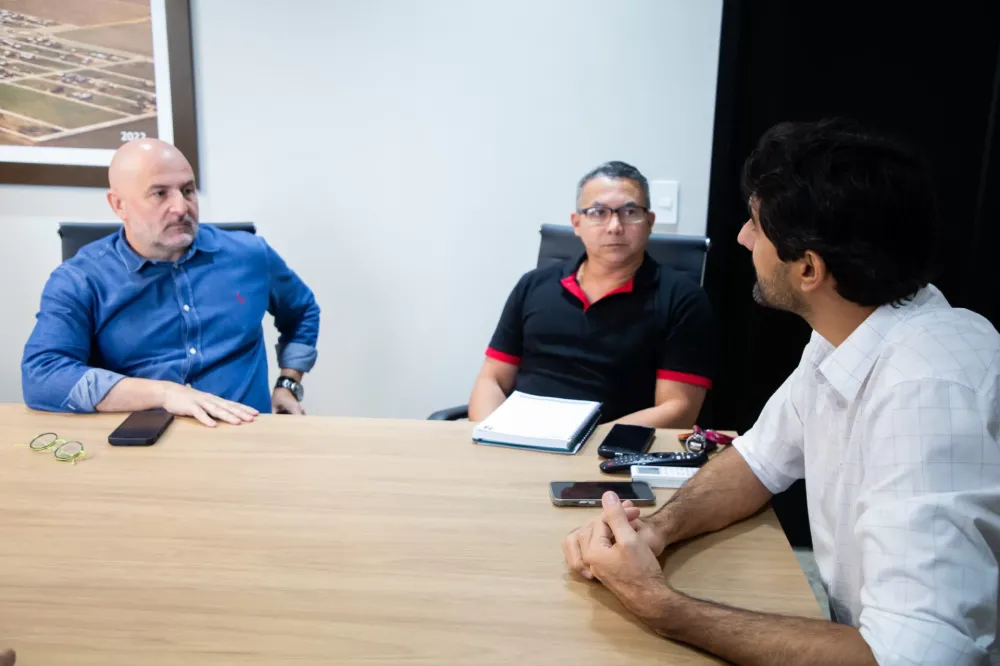 Criação de Centro Tecnológico em Campo Verde é debatida entre prefeito e CEO do Parque Tecnológico de Mato Grosso