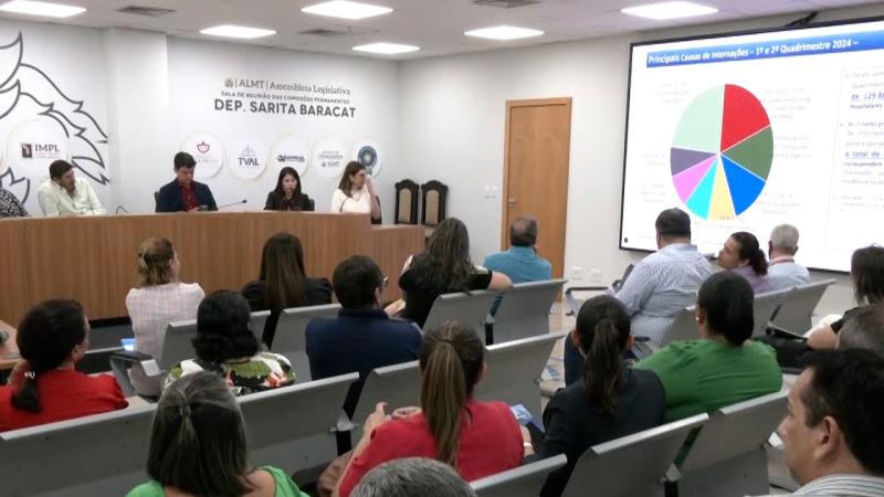 Secretaria de Saúde de MT apresenta balancetes financeiros em audiência pública na ALMT
