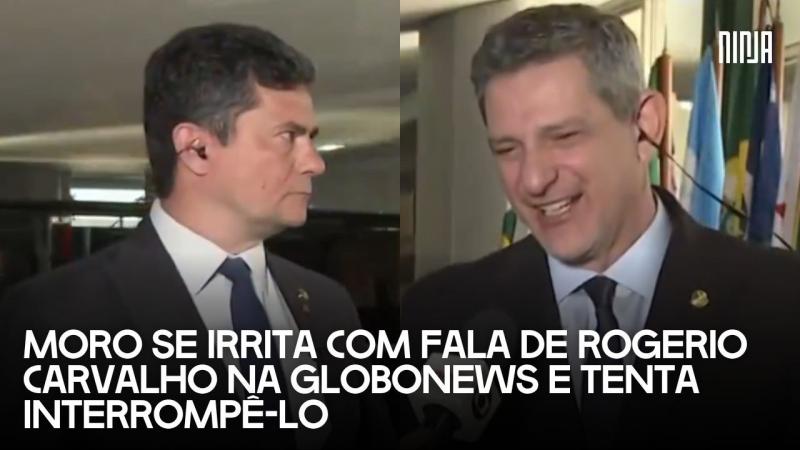 ?Rogerio Carvalho irrita Moro ao vivo ao citar 