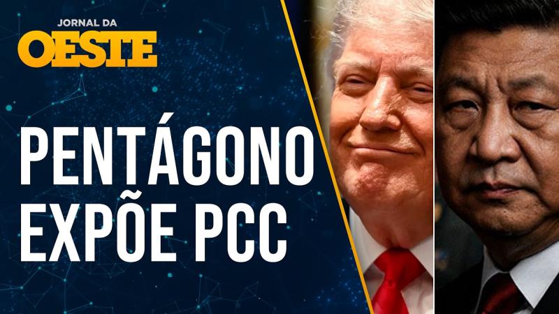  TRUMP X CHINA: 'Empresas militares' chinesas ameaçam soberania dos EUA, alerta Pentágono