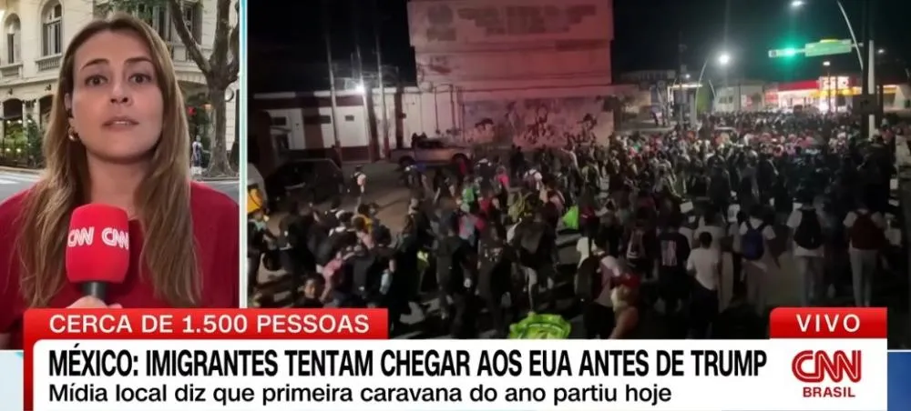 México: Imigrantes tentam chegar aos EUA antes de Trump