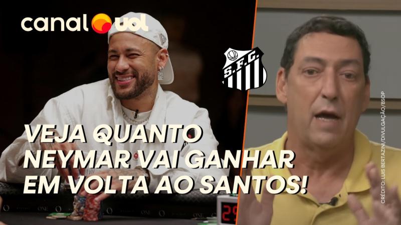 QUANTO NEYMAR VAI GANHAR NO SANTOS? PVC REVELA VALORES E PLANO DE MARKETING