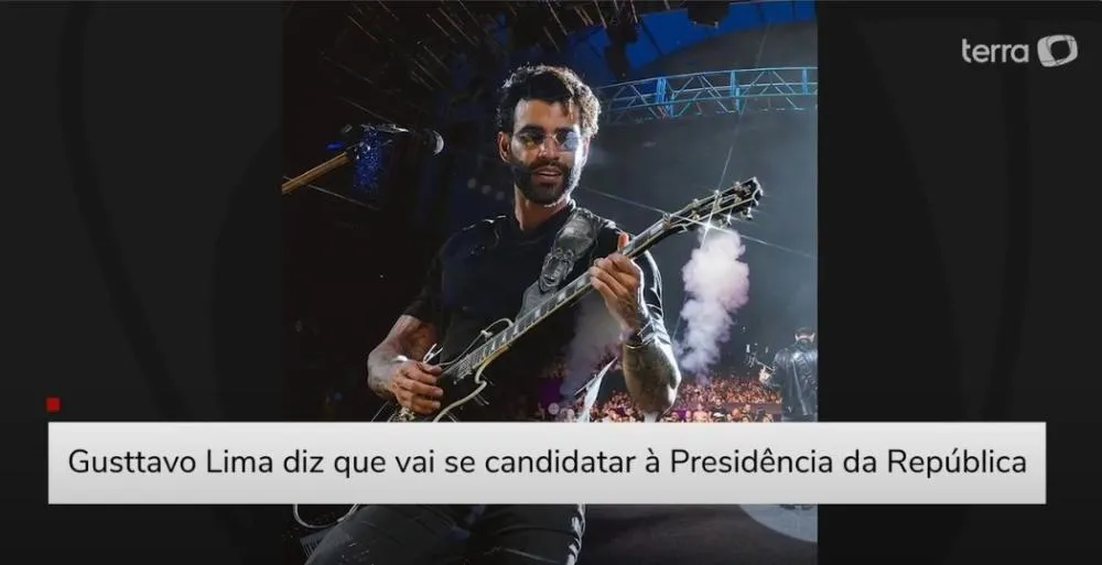 Gusttavo Lima diz que vai se candidatar à Presidência da República