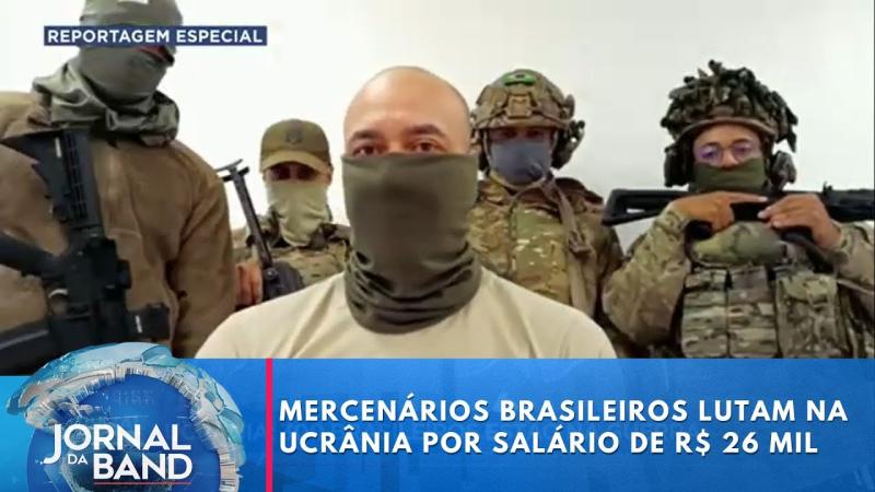 Mercenários brasileiros lutam na Ucrânia por salário de R$ 26 mil